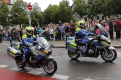 Trachten- und Schützenzug am Oktoberfest in München 2018