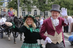 Trachten- und Schützenzug am Oktoberfest in München 2018