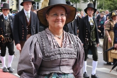 Trachten- und Schützenzug am Oktoberfest in München 2018