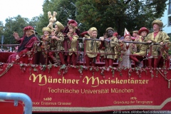 Trachten- und Schützenzug am Oktoberfest in München 2019