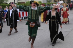 Trachten- und Schützenzug am Oktoberfest in München 2019