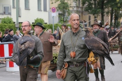 Trachten- und Schützenzug am Oktoberfest in München 2019