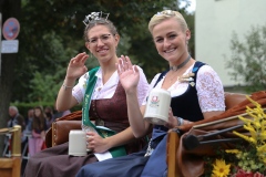 Trachten- und Schützenzug am Oktoberfest in München 2019