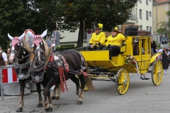 Trachten- und Schützenzug am Oktoberfest in München 2019