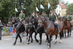 Trachten- und Schützenzug am Oktoberfest in München 2019