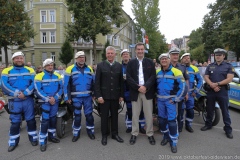 Dieter Reiter und Markus Söder (re.), Trachten- und Schützenzug am Oktoberfest in München 2019