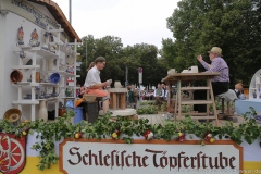 Trachten- und Schützenzug am Oktoberfest in München 2019