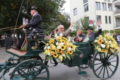 Trachten- und Schützenzug am Oktoberfest in München 2019