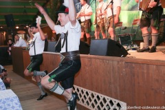 d' Stoabacher Aschau, Tag 4 im Volkssängerzelt Schützenlisl auf der Oidn Wiesn am Oktoberfest in München .2022