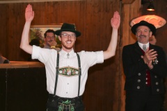 d' Stoabacher Aschau, Tag 4 im Volkssängerzelt Schützenlisl auf der Oidn Wiesn am Oktoberfest in München .2022