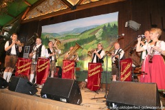 Tanngrindler Musikanten, Tag 8 im Volkssängerzelt Schützenlisl auf der Oidn Wiesen am Oktoberfest in München 2022