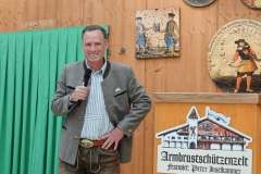 Peter Inselkammer, Vorstellung Wiesnkrug im Armbrustschützenzelt auf der Theresienwiese in München 2022