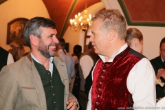 Martin Liebhäuser und Andreas Steinfatt (re.), Wiesnbierprobe in der Ratstrinkstube im Rathaus in München 2018