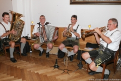 Hinterberger Musikanten, Wiesnbierprobe in der Ratstrinkstube im Rathaus in München 2018