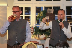 Christian Dahnke und Andreas Brunner (re.), Wiesnbierprobe im Bad am Bavariaring  in München .2019