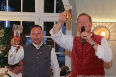 Andreas Brunner und Andreas Steinfatt (re.), Wiesnbierprobe im Bad am Bavariaring  in München .2019