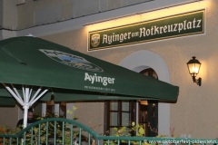 Wirtshaus Wiesn im Ayinger am Rotkreuzplatz mit der Kapelle Kaiserschmarrn 2021