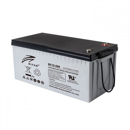 Ritar Solar Battery 12V100AH Deep Cycle Oku Electronics