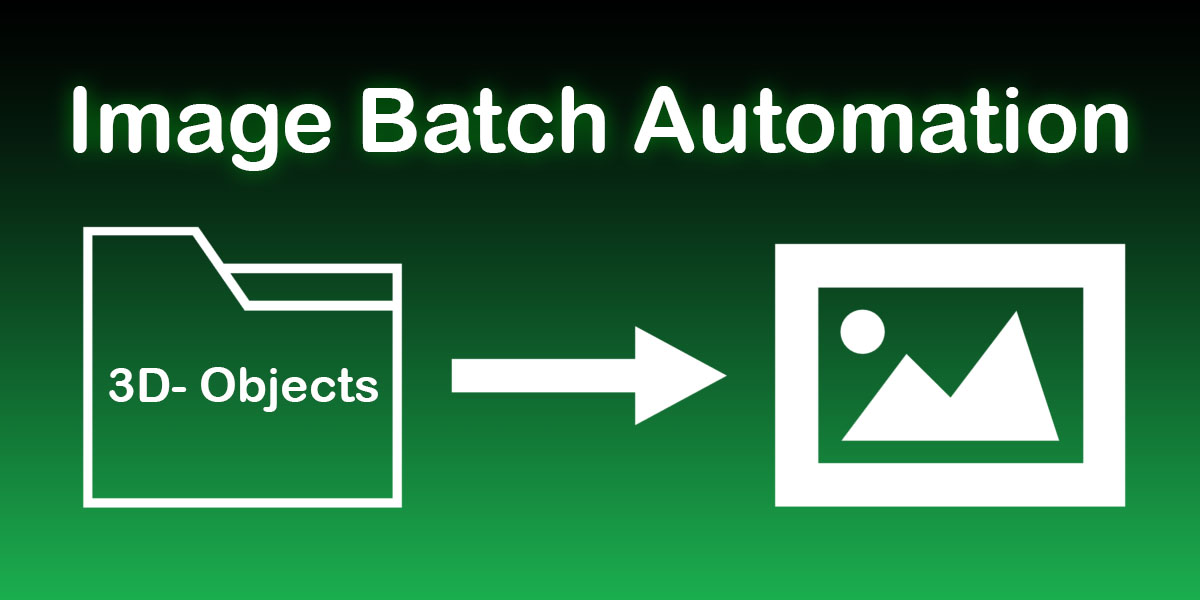 Image Batch Automation addon for Blender