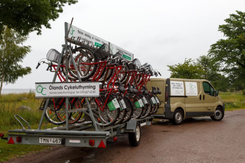 Transport mit dem Fahrrad