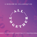Etikett som viser teksten "All Together"