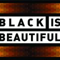 Den originale Black is Beautiful logoen.
