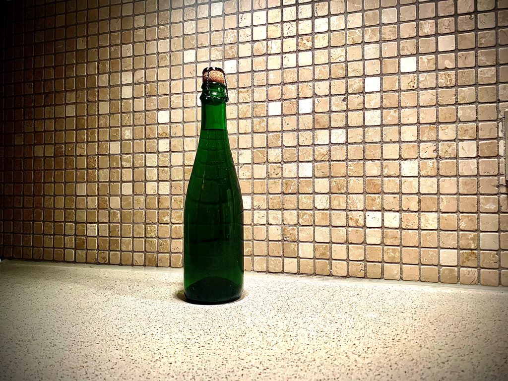Stående flaske Oude Geuze