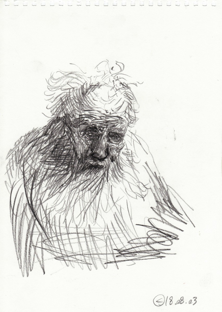 Iagttagelse, Efter Rembrandt