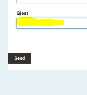 Auto fill form field with logged in user name