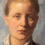 Portrætmaleri. Otto Haslund