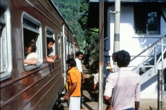 Colombo Kandy Railway - Sri Lanka - 1983 - Foto: Ole Holbech