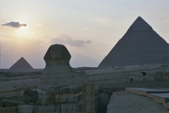 Giza pyramids - Egypt - 2002 - Foto: Ole Holbech