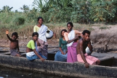 Kerala backwaters – India – 1983 - Foto: Ole Holbech