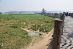 Pont U-Bein Bridge - Mandalay – Myanmar – Burma – 2019