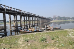 Pont U-Bein Bridge - Mandalay – Myanmar – Burma – 2019