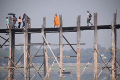 Pont U-Bein Bridge - Mandalay – Myanmar – Burma – 2019