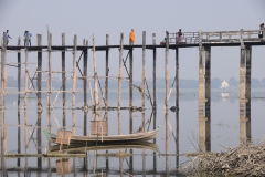 Pont U-Bein Bridge - Mandalay – Myanmar – Burma – 2019