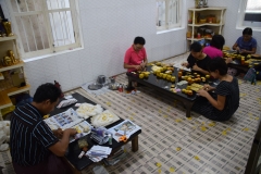 King Galon Gold Leaf Workshop - Mandalay – Myanmar – Burma – 2019