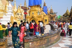 Shwedagon-pagoden - Rangoon - Myanmar - Burma - 2019