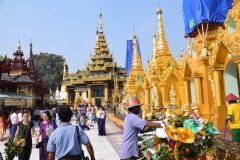 Shwedagon-pagoden - Rangoon - Myanmar - Burma - 2019