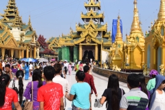 Shwedagon-pagoden - Rangoon - Myanmar - Burma - 2019