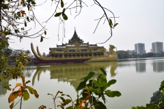 Kandawgyi Lake - Rangoon - Myanmar - Burma - 2019