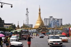 Sule Padagoda - Rangoon - Myanmar - Burma - 2019