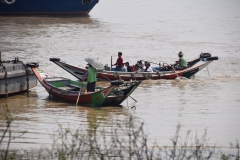 Yangon River - Rangoon - Myanmar - Burma - 2019