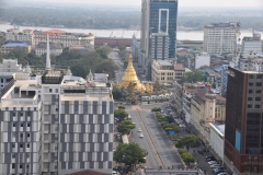 Sule Pagoda - Rangoon - Myanmar - Burma - 2019