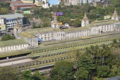 Yangon Central Railway Station - Rangoon - Myanmar - Burma - 2019