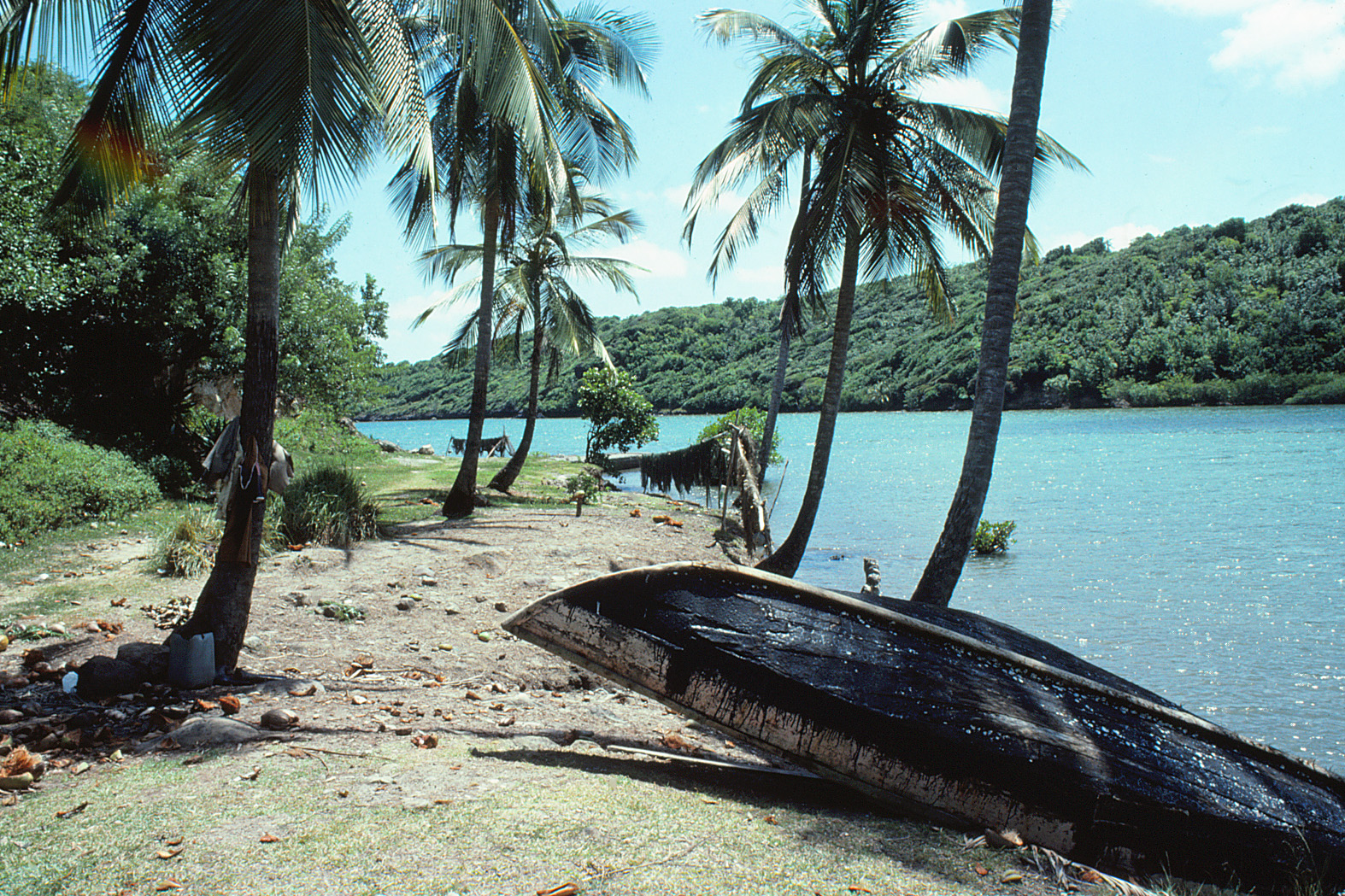 Requin Bay Grenada 1981 OLE HOLBECH Rejsefotos taget af Ole Holbech