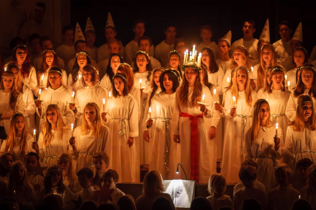 Stockphoto: Årets lucia i Vasa Real