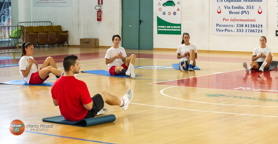 La nuova stagione della Pallacanestro Femminile Broni 93 è iniziata