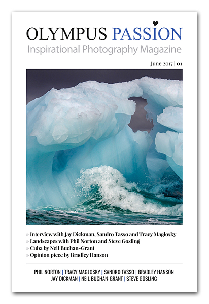 The new Olympus Passion Photography Magazine was officially launched!